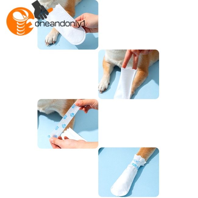 Bộ 12 Vỏ Bọc Giày Chống Trượt Chống Bụi Dùng Một Lần Cỡ Nhỏ / Vừa / Nhỏ