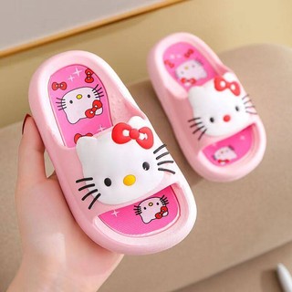  Hello Kitty Thỏ Mới Dép Trẻ Em Tắm Trong Nhà Chống Trơn Trượt Mềm Xăng đan Bé Trai Bé Gái Giày Mùa Hè 
