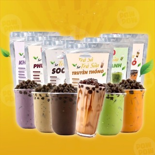  Trà sữa trân châu nhiều vị tự chọn set nấu được 10-12 cốc 