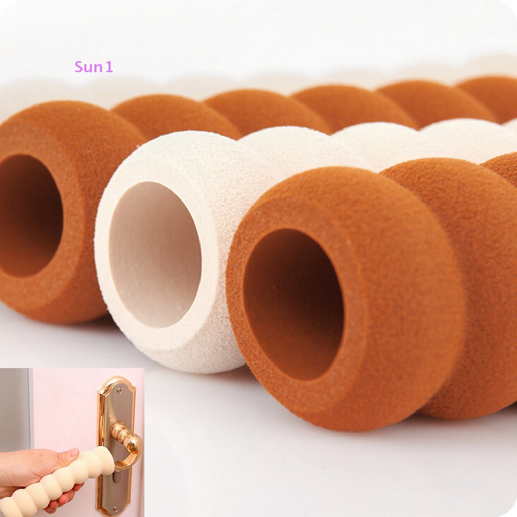 1x Vỏ Bọc Tay Nắm Cửa Chống Va Chạm Hình Xoắn Ốc Sun1 > 1X