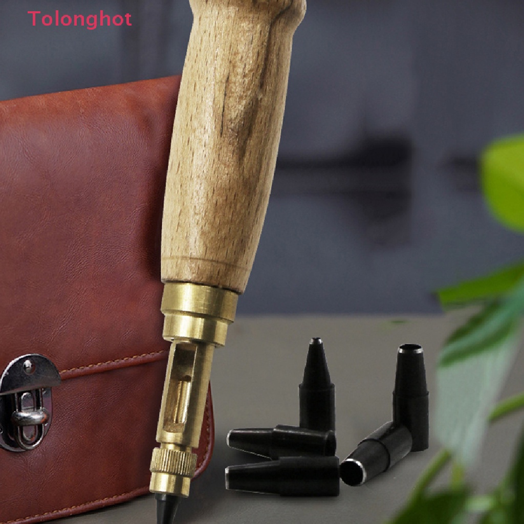 Bộ 6 Dụng Cụ Đục Lỗ Thắt Lưng Da Nhiều Đầu DIY