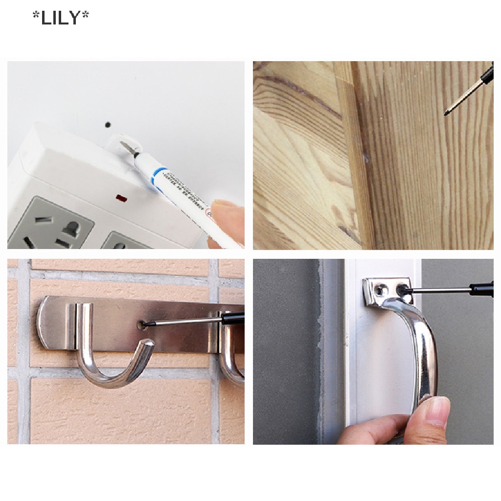LILY Bút đánh dấu lỗ sâu đa năng đầu dài uuu