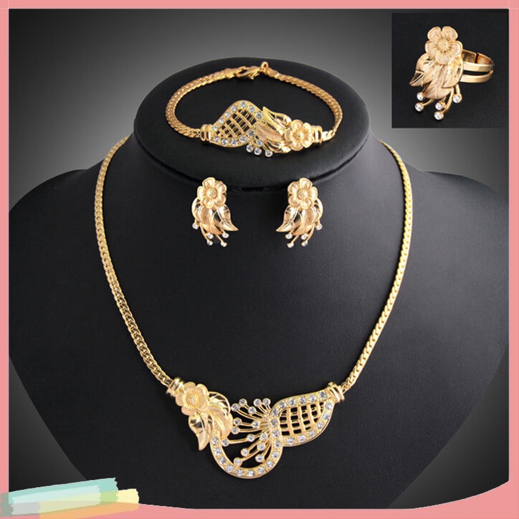 Bộ Trang Sức Hợp Kim Thời Trang Sang Trọng Cho Nữ