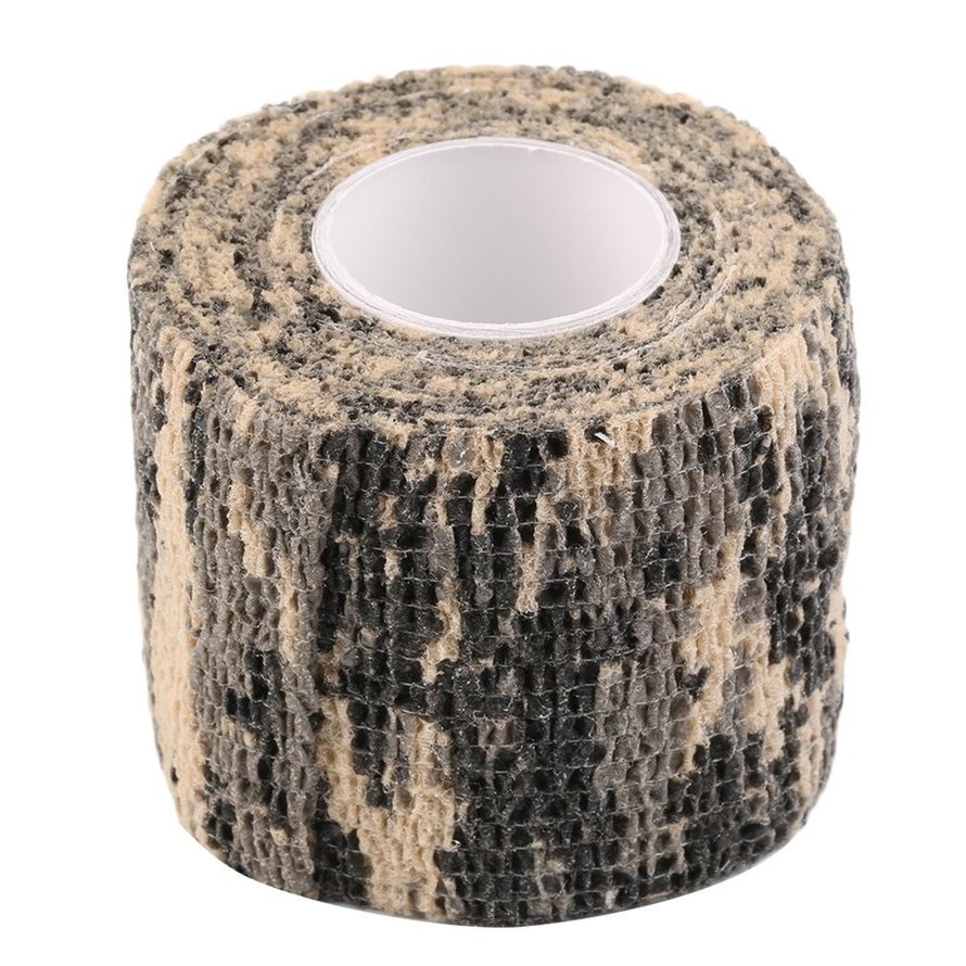 Camping Hunting Shooting Roll Men Army Adhesive Camouflage Tape Stealth Wrap