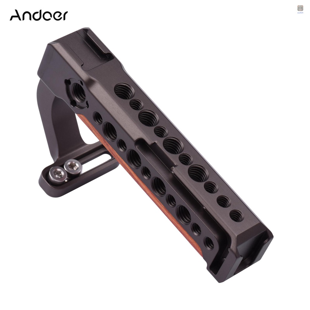 Tay Cầm Máy Ảnh Andoer Mở Rộng Đa Năng Kèm Cờ Lê Đôi Dành Cho Đèn Flash / Micro / Đèn LED