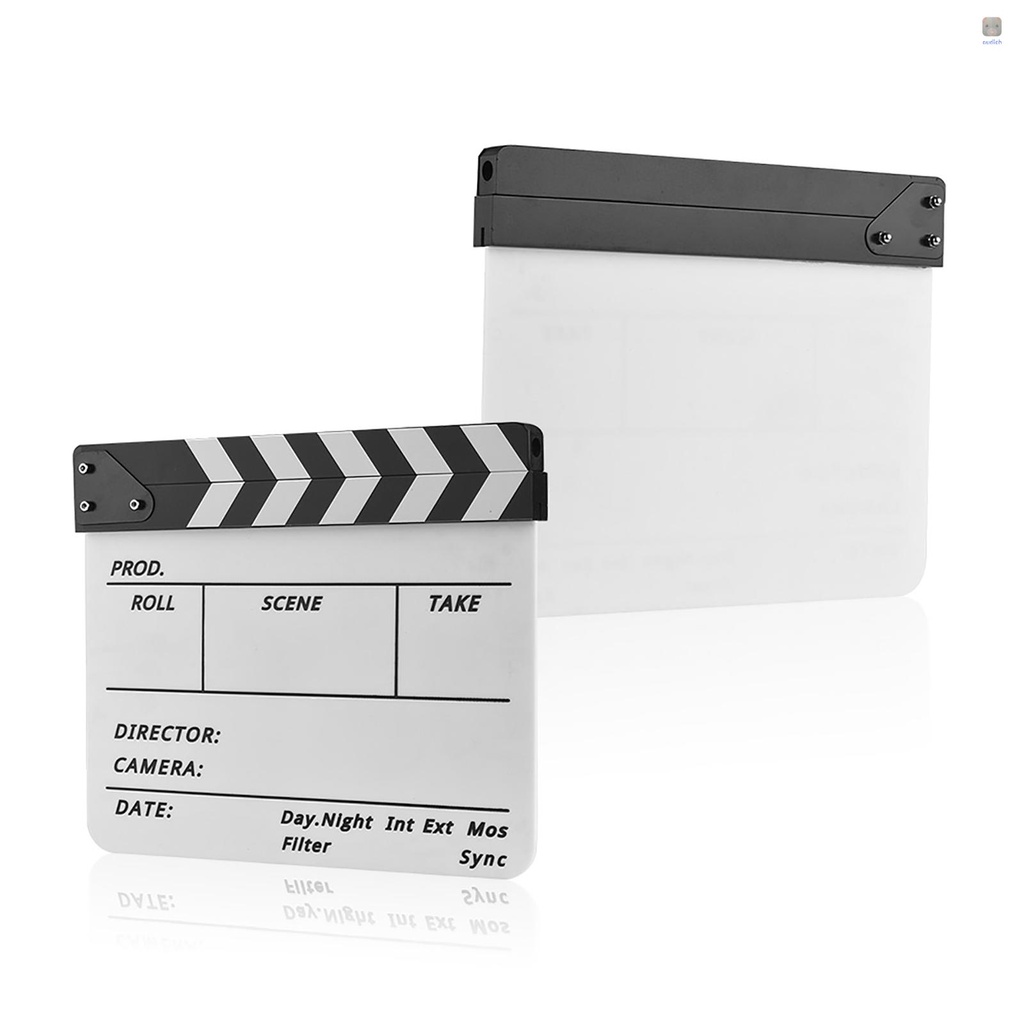 Clapboard Máy Quay Phim Chuyên Nghiệp Kèm Gôm Tẩy