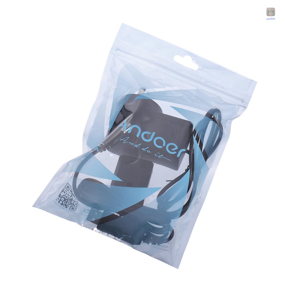 Dây Cáp Nguồn USB Andoer NP-FW50 + Phích Cắm 5V 3A AC-PW20 Thay Thế Chuyên Dụng Cho NEX-3 / 5 / 6 / 7 Series A33 A37 A35 A55 a7 a7R a7II A6000 A6300