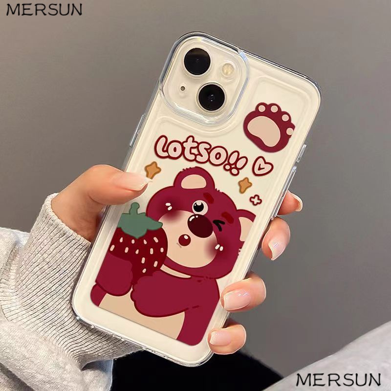 ✅Ốp Điện Thoại Silicon Trong Suốt Hình Gấu Pooh Cho iPhone6plus / 1411 xr / promax 7 TV9R 12 13