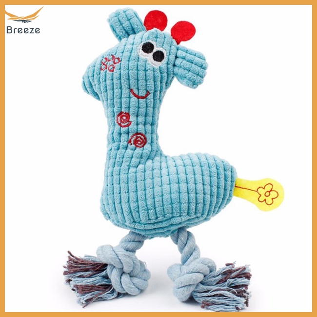 Đồ Chơi Nhai Gặm Hình Con Hươu Cao Cổ Dễ Thương Cho Thú Cưng