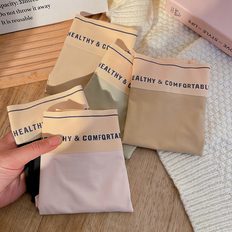 Allofme Quần Lót Nâng Mông Lưng Vừa Không Viền May Quyến Rũ Thoải Mái Cho Nữ Cỡ M-L