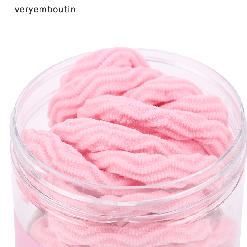 Set 50 / 20 / 30 Dây Thun Buộc Tóc Bằng Nylon Co Giãn Dành Cho Nam Nữ