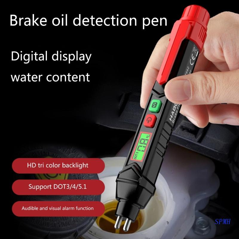 Bút Kiểm Tra Chất Lỏng Phanh Xe Có Đèn Nền Cho DOT3 / DOT4 / DOT5.1