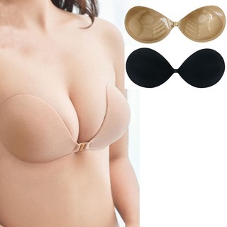 Áo ngực dán silicone không dây nâng ngực tàng hình tái sử dụng được
