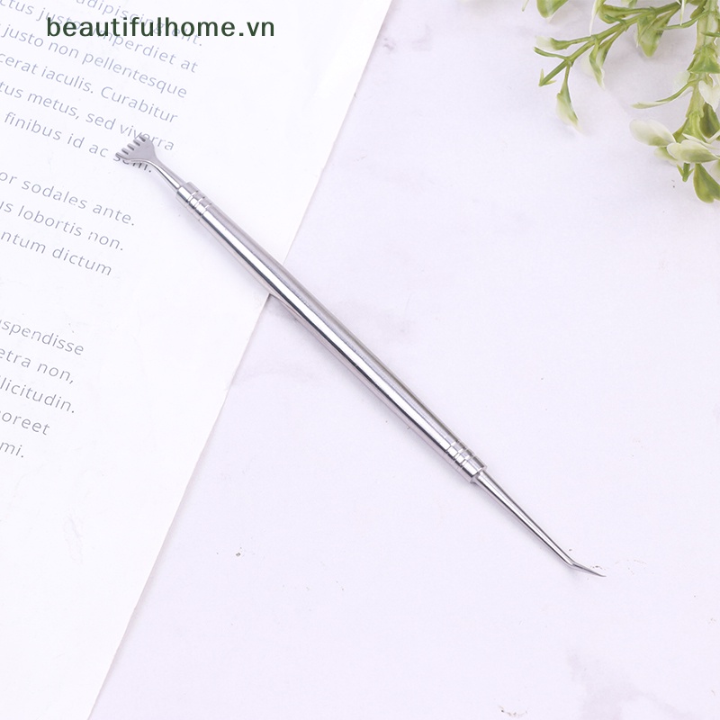 Thanh Kim Loại Làm Sạch Lông Mi Giả 2 Trong 1