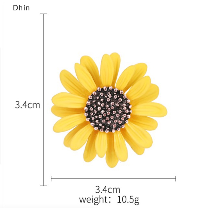 Ghim Cài Áo Hình Hoa Hướng Dương Dễ Thương