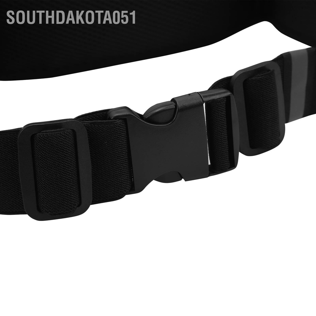 Southdakota051 Đai chạy bộ Công suất lớn Nhiều túi Kích thước có thể điều chỉnh Túi mini chống thấm nước lỗ tai nghe