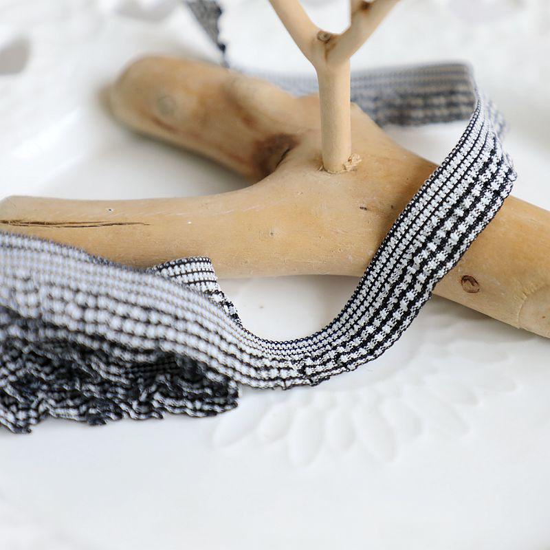 Vải Ren Phối Bèo Co Giãn 1M Dùng May Rèm / Trang Trí Ghế Sofa