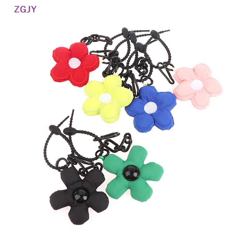 1 Móc Khóa Hình Hoa Hướng Dương Nhồi Bông Đáng Yêu Mới