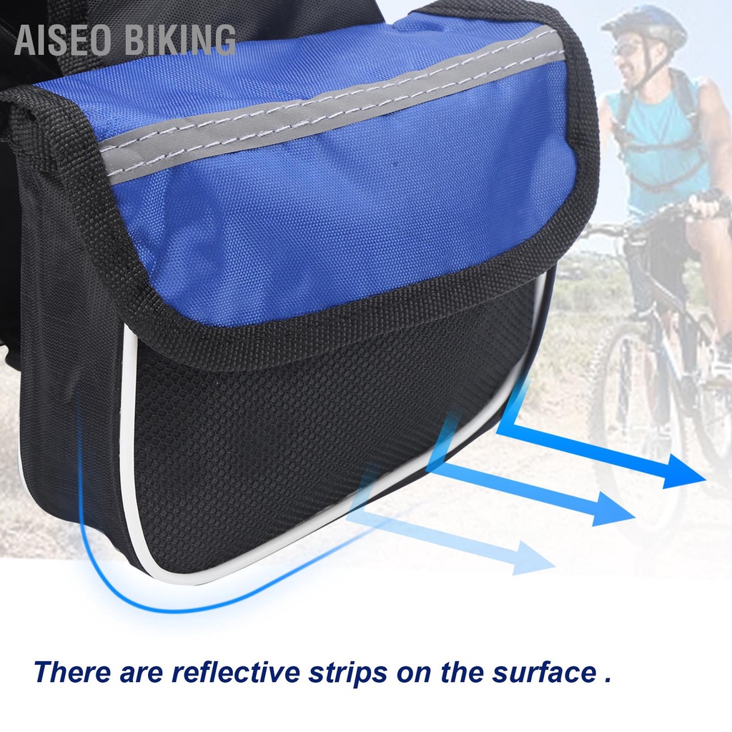 Túi Đựng Đồ Treo Khung Xe Đạp 5 Ngăn Chống Thấm Nước-Túi chùm trước xe đạp Xe leo núi Ống trên  Aiseo Biking