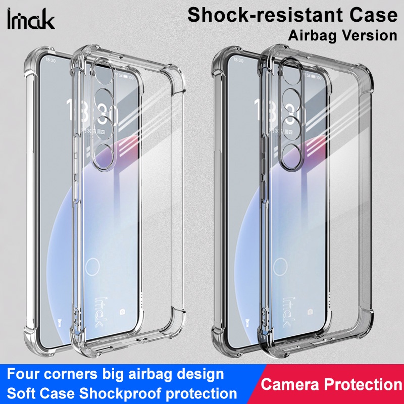 Imak Ốp Điện Thoại Silicon tpu Mềm Trong Suốt Chống Sốc Cho meizu 20 pro / meizu20 5g