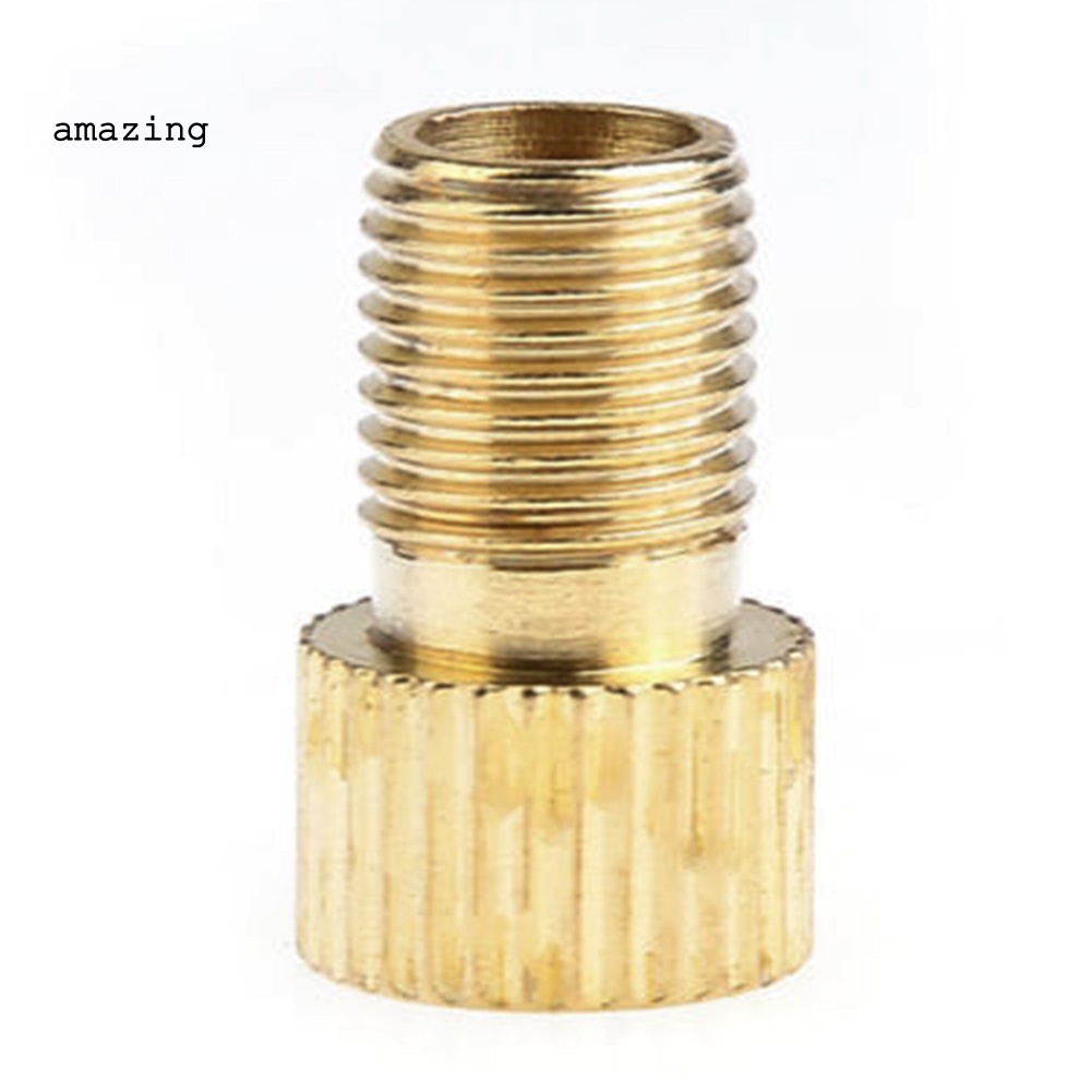 Bộ 10 Đầu Nối Chuyển Đổi Van Presta Sang Schraders Bằng Đồng Thau Cho Xe Đạp