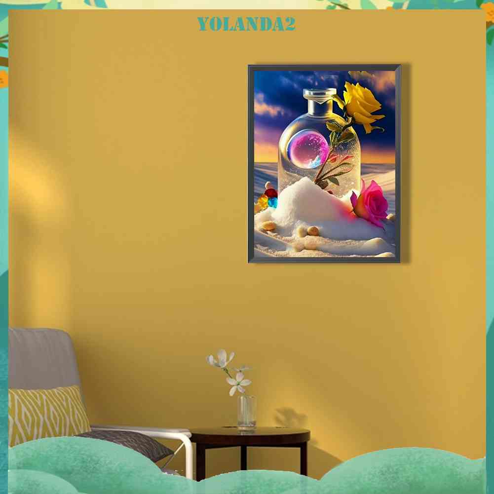 Bộ Tranh Đính Đá 5D Họa Tiết Vỏ Sò Độc Đáo DIY Dùng Trang Trí Nhà Cửa