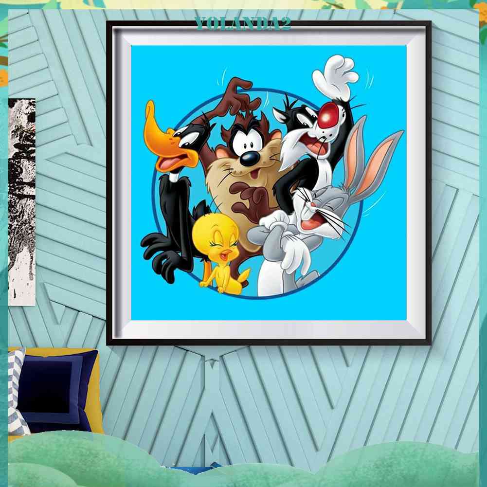 Tranh Đính Đá Kim Cương Toàn Bộ 5D DIY Hình Vẽ Bọ Rùa