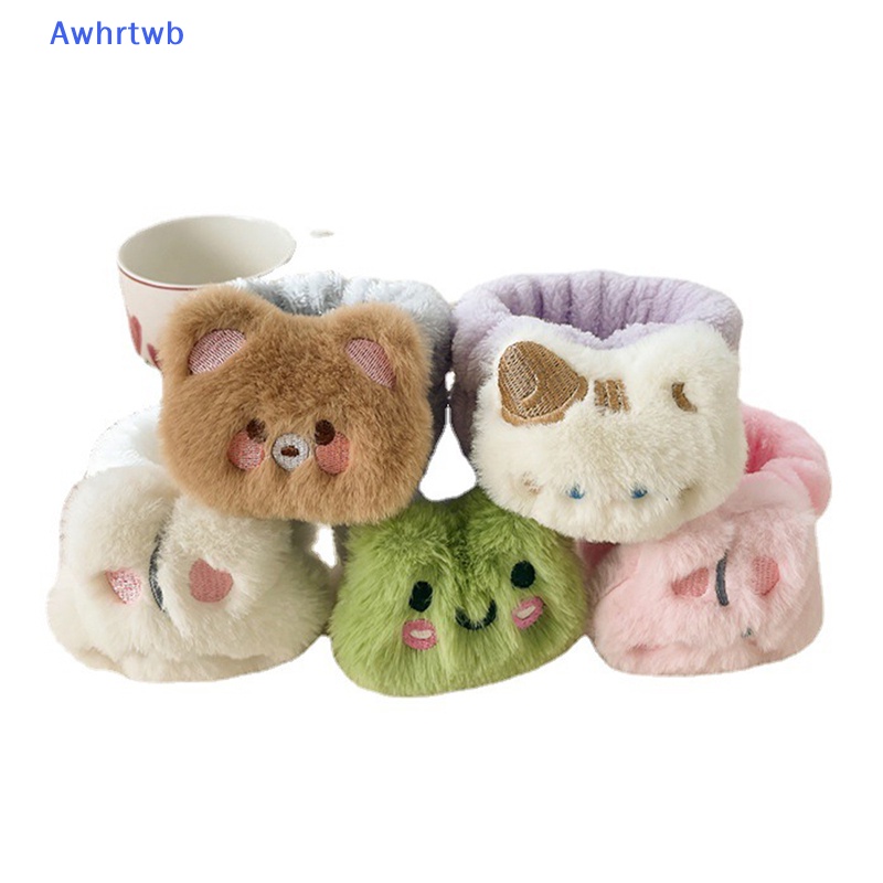 1 Cặp Băng Đeo Cổ Tay Thấm Hút Mồ Hôi Linh Hoạt Có Thể Tái Sử Dụng Cho Rửa Mặt Mới