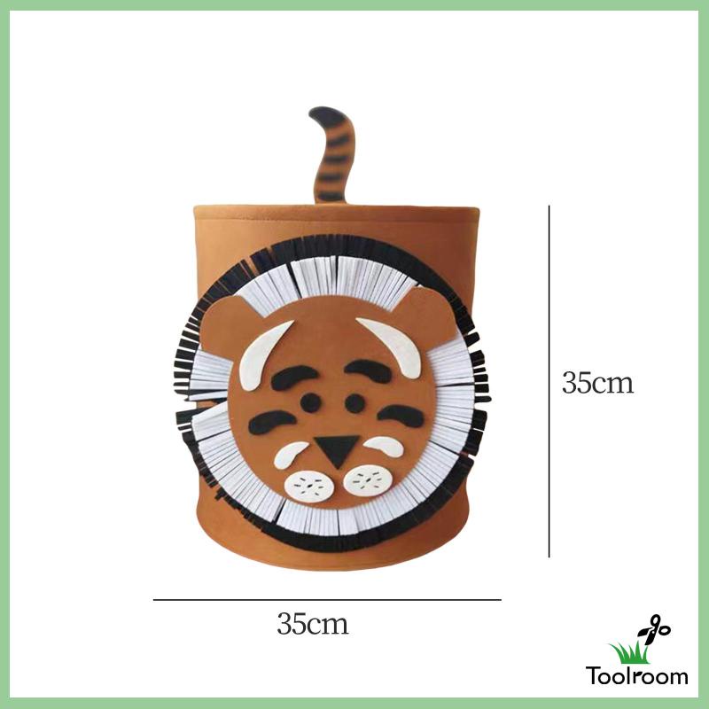 Giỏ Đựng Đồ Giặt / Đồ Chơi Bằng Vải Nỉ Mềm Mại Gọn Nhẹ