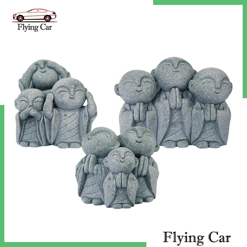 [Lzdjfmy2] Mô Hình Tượng Phật Trang Trí Hồ Cá / Tiểu Cảnh Để Bàn / Xe Hơi