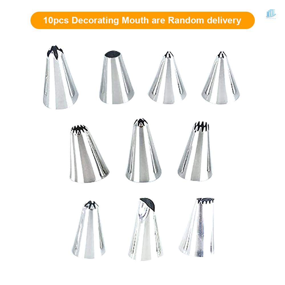 Bộ 10 Dụng Cụ Làm Bánh Xoay Được Bằng Thép Không Gỉ DIY (s2mwvn) (s2mwvn)