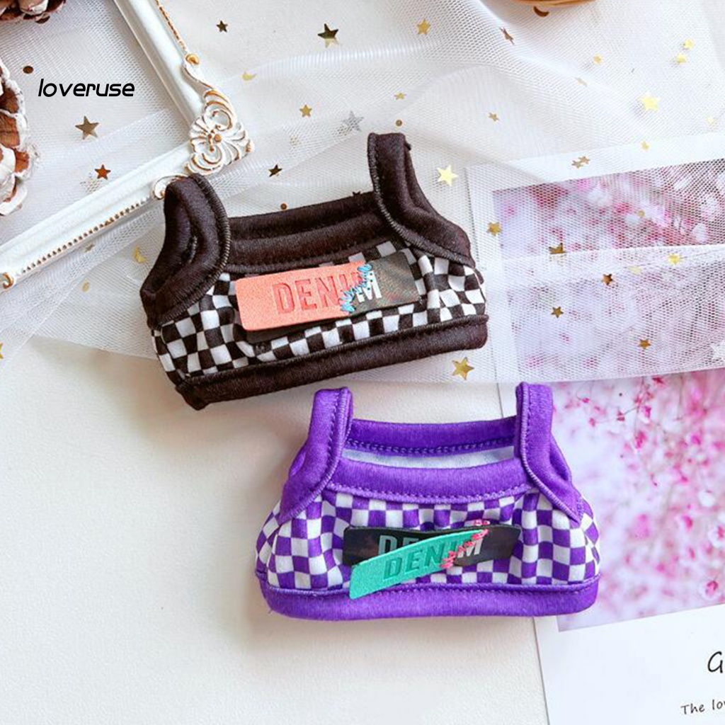 Áo Hai Dây Cotton 20cm Xinh Xắn Cho Búp Bê