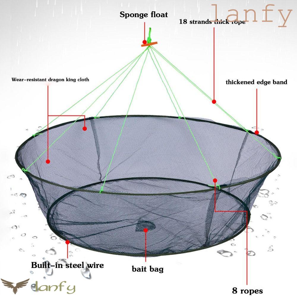 Bẫy Bắt Tôm Cua Cá Dạng Thả Nổi Tiện Dụng