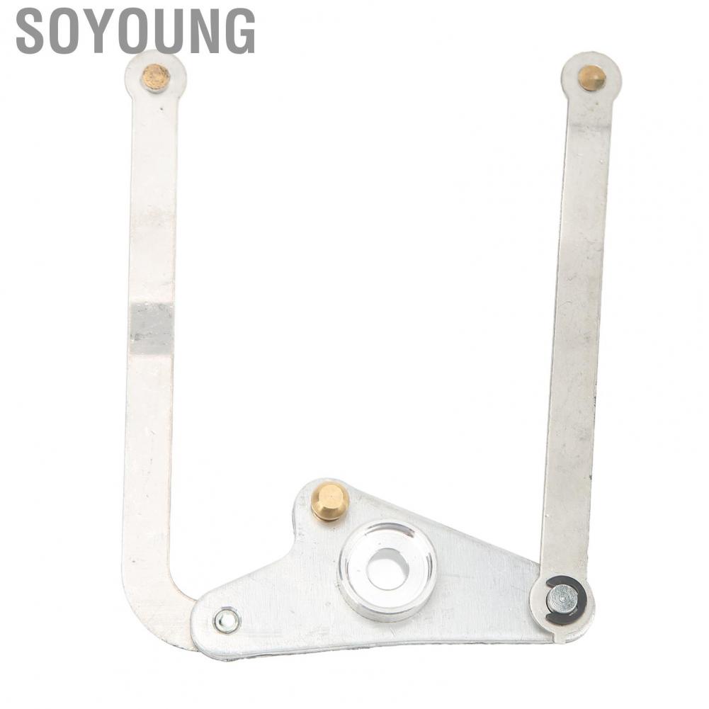 Soyoung 2731400701  Intake Manifold Air Flap Runner Lever Metal Alloy Direct Replacement Rustproof  for ML350 ML550 S450 S550 SL550
