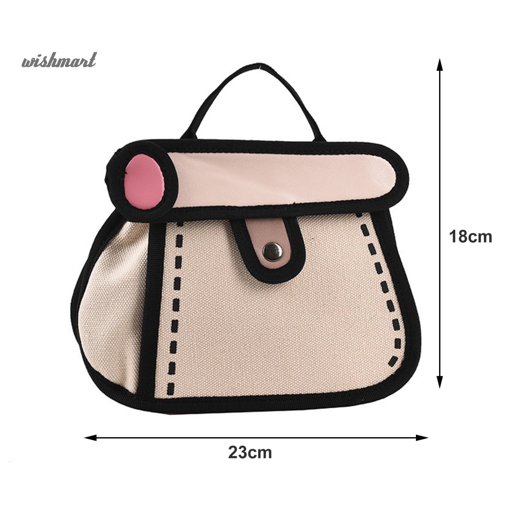 Túi Xách Đeo Chéo Trọng Lượng Nhẹ Có Tay Cầm Dành Cho Nữ Thanh Thiếu Niên [WM]