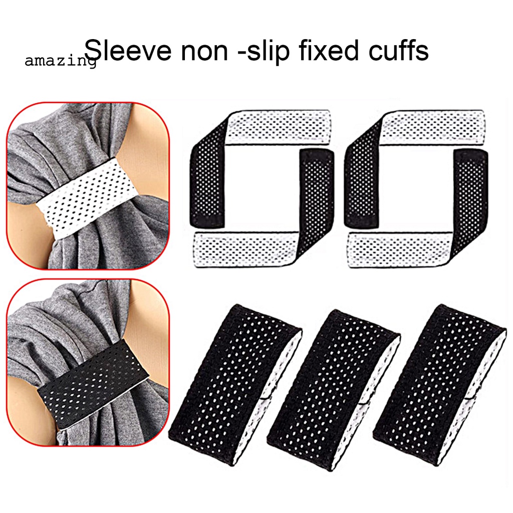 Set 4 Đai Quấn Cố Định Tay Áo Linh Hoạt Chống Mài Mòn Khi Chơi Thể Thao