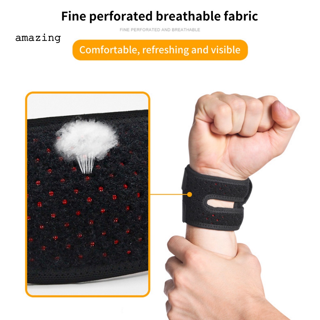 1 Băng Quấn Bảo Vệ Cổ Tay Chống Bong Gân Có Thể Tái Sử Dụng Thoáng Khí