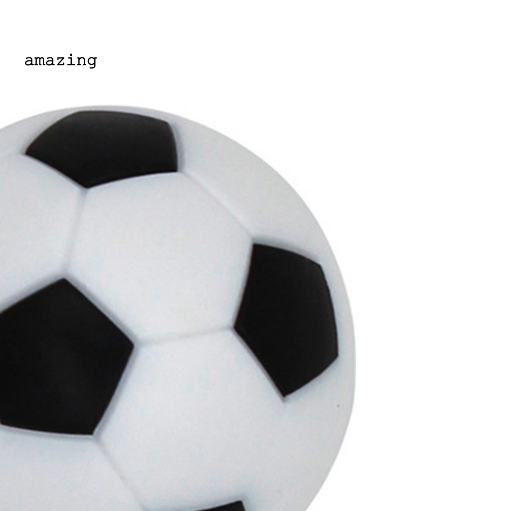 Bộ 10 Quả Bóng Đá Mini Để Bàn Màu Trắng Đen Chống Mòn
