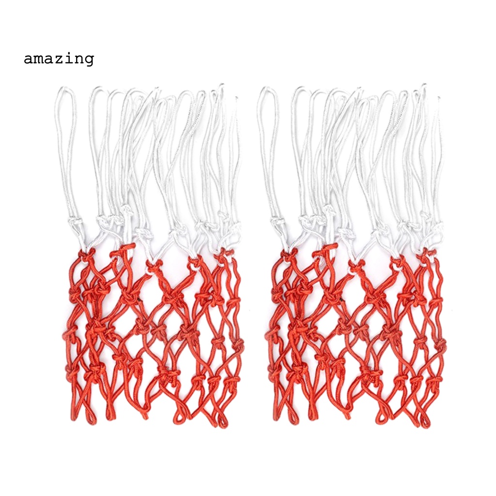 Bộ 2 Vòng Lưới Chơi Bóng Rổ Nhiều Màu Sắc Chống Mưa Tiện Dụng