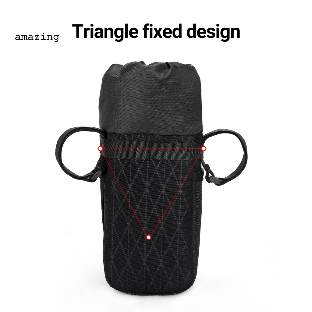 Túi Đựng Bình Nước Co Giãn / Ấm Nước Dung Tích Lớn Có Thể Tái Sử Dụng Tiện Lợi Dành Cho Xe Đạp MTB