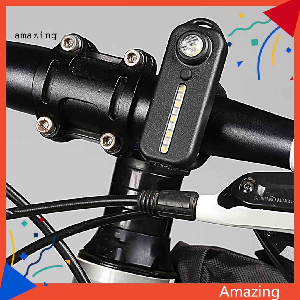 1 Bộ Đèn An Toàn 4 Kiểu Sạc USB 5 Tốc Độ Cao Cho Xe Đạp MTB