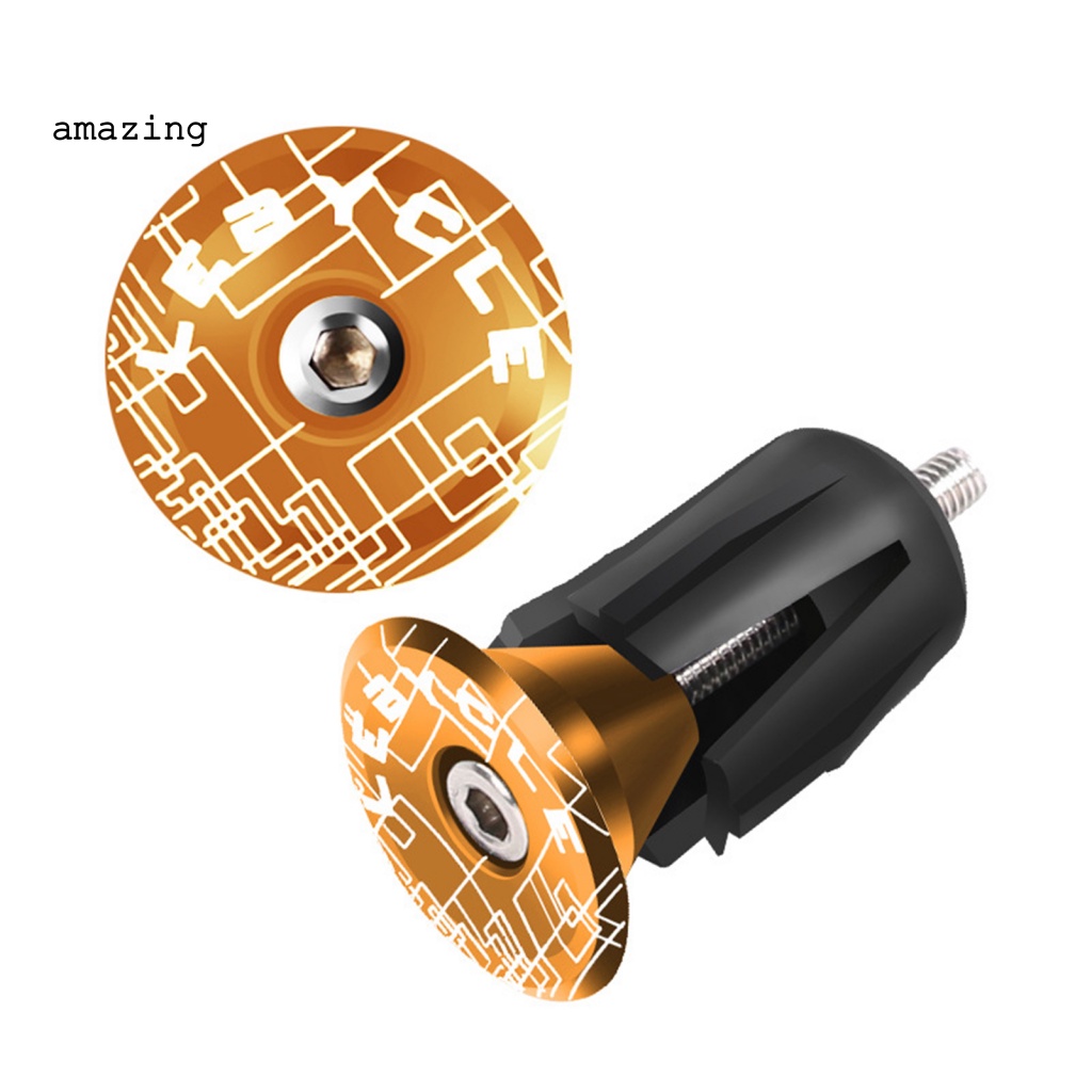 Set 2 Nút Chặn Tay Lái Xe Đạp 4 Màu