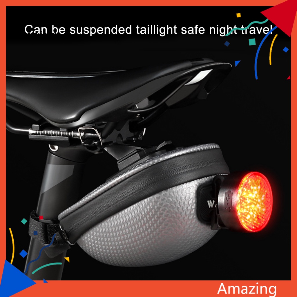 Túi Đựng Đồ Dùng Gắn Yên Xe Đạp Leo Núi Siêu Nhẹ 3 Màu Tùy Chọn Tiện Dụng