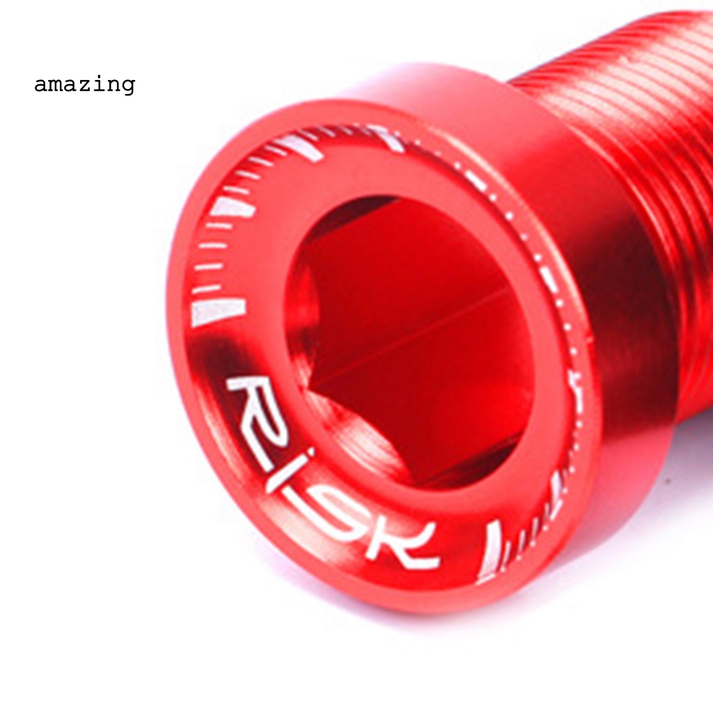 Bộ 2 Ốc Vít Bằng Hợp Kim Nhôm Cố Định Tay Quay Chống Ăn Mòn Cho Xe Đạp MTB