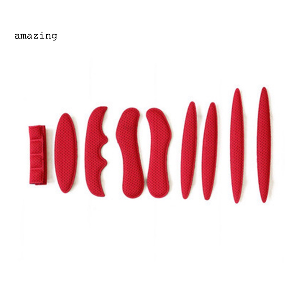 Set 27 Tấm Lưới Lót Mũ Bảo Hiểm Chống Va Chạm Thông Dụng Cho Xe Máy