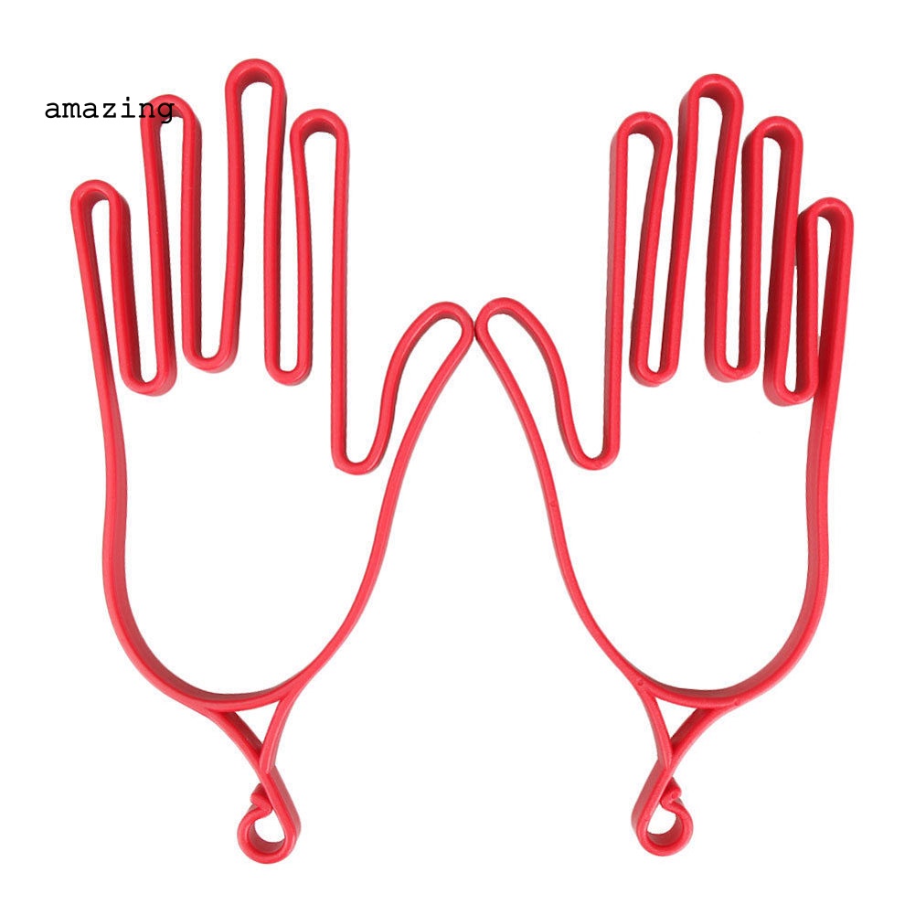 1 Cặp Giá Đỡ Găng Tay Chơi Golf Bằng Nhựa Hình Bàn Tay