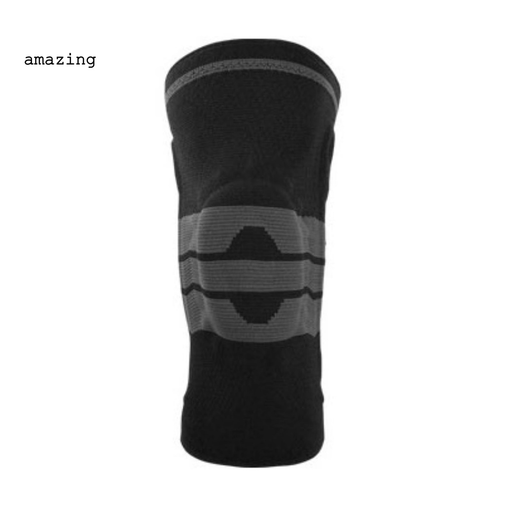 1 Miếng Đệm Bảo Vệ Đầu Gối Khi Chơi Bóng Rổ / Chạy Bộ Bằng Silicone