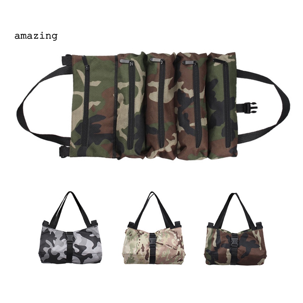 Túi Lưu Trữ Đa Năng Họa Tiết Rằn Ri Có Thể Tái Sử Dụng Cho Các Hoạt Động Ngoài Trời