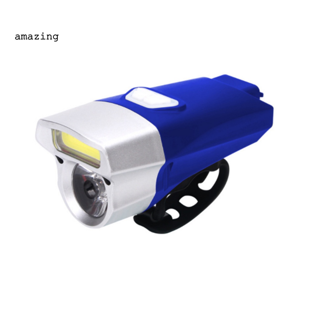 Đèn Pha Xe Đạp Chống Thấm Nước Sạc USB Tiện Lợi