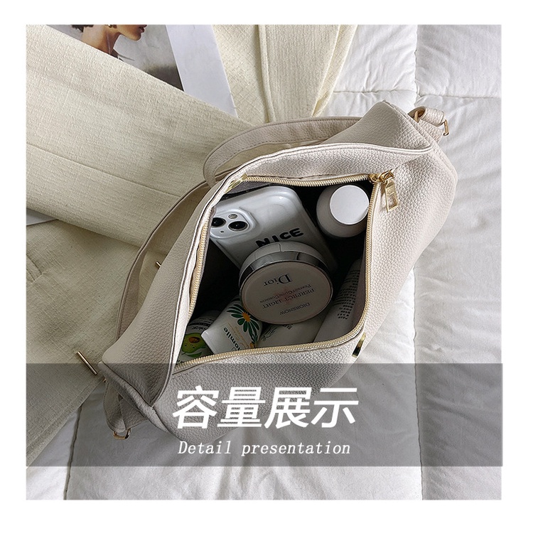 Túi Xách JASMIN NOIR Da PU Thiết Kế Đơn Giản Thời Trang Cho Nữ